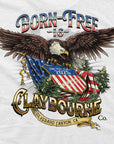 Claybourne Born Free Tshirt